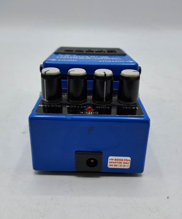 EFFECTS PEDAL-BOSS-COMPRESSION SUSTAINERS CS-3,S