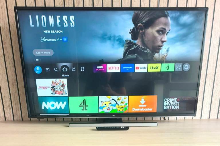 JVC 43" inch 4K Ultra HDR10+ Smart TV Fire Edition with Dolby Vision & Alexa LT-43CA890B