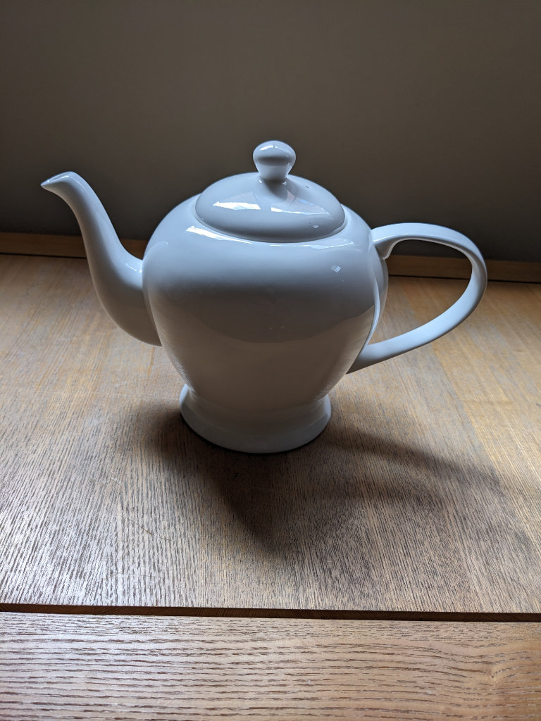 REDUCED PRICE from £20 to £15 - Queens Serenity fine bone china tea pot 