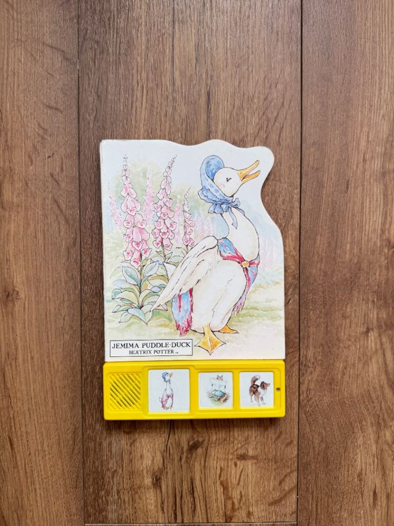Beatrix Potter - Jemima Puddle-Duck Sound Book (Excellent Condition)