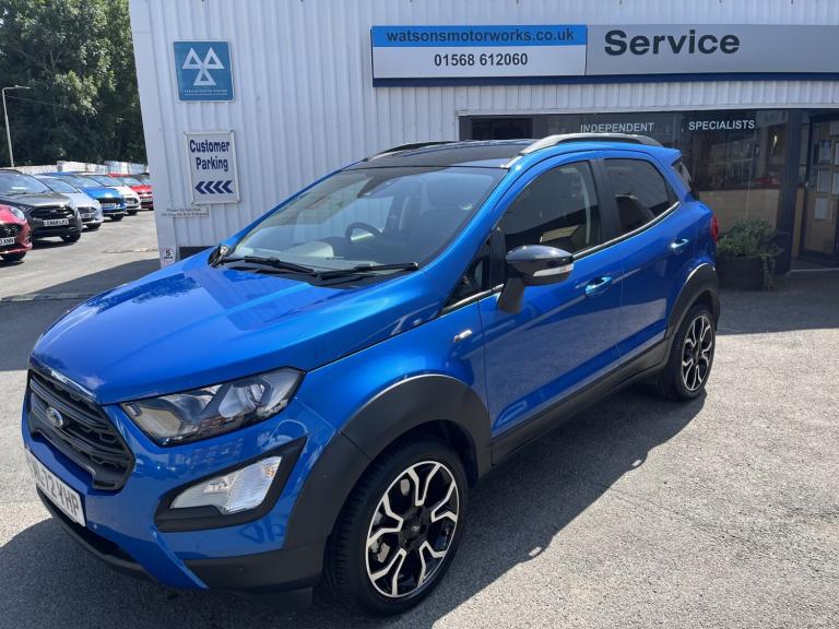 FORD ECOSPORT 1.0 EcoSport Active 5 Door 1.0L Ford EcoBoost 125PS FWD 6 Speed