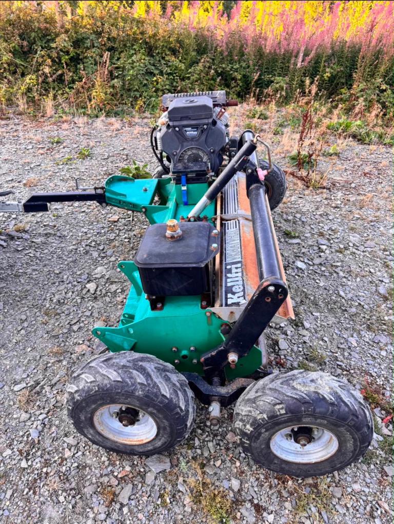 Kellfri Flail Mower with Loncin Power Engine – Good Condition