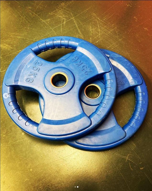 image for FXR SPORTS TRI GRIP OLYMPIC 2" / 50mm WEIGHT PLATES