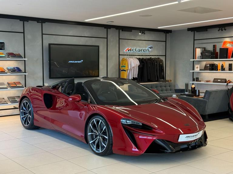  McLaren Artura 3.0T V6 7.4kWh Performance Spider 2dr Petrol Plug-in Hybrid SSG Euro 6 (s/s Petro...