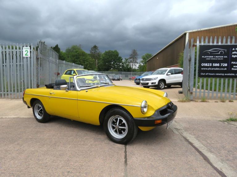 1979 MG MGB Roadster Sports Petrol Manual