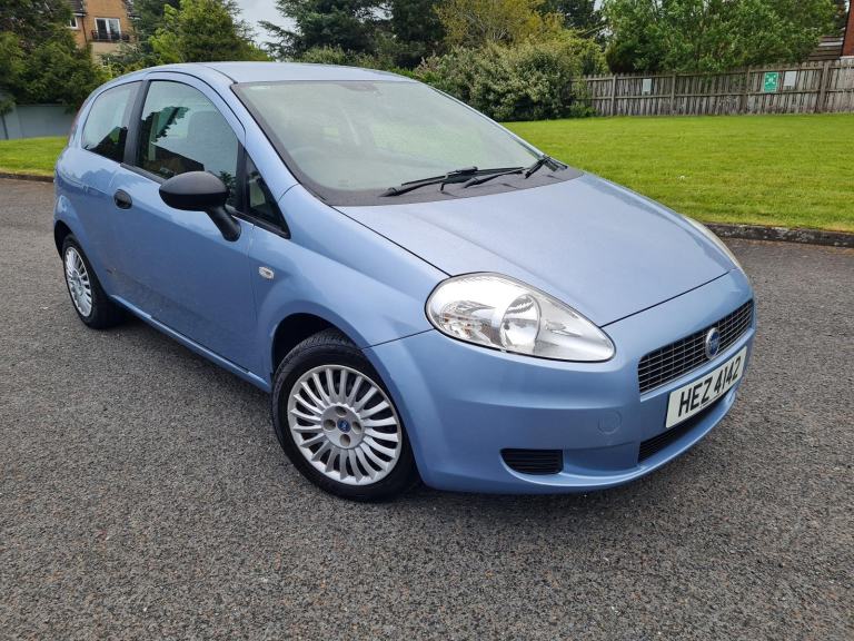 WOW Genuine 62000 Miles From New Beautiful Blue Metallic 2006 Fiat Punto Active 1242cc 