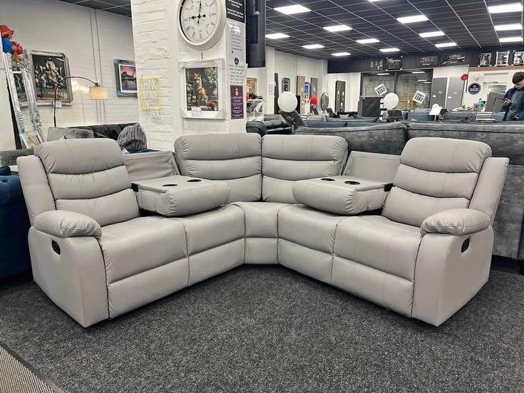 🛋️Brand New Stunning Corner & 3+2 Seater Electric Roma Recliner Sofa Set | Free Delivery📞🚚