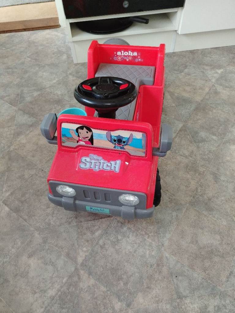 Disney Lilo & Stitch Kids Ride-On Jeep