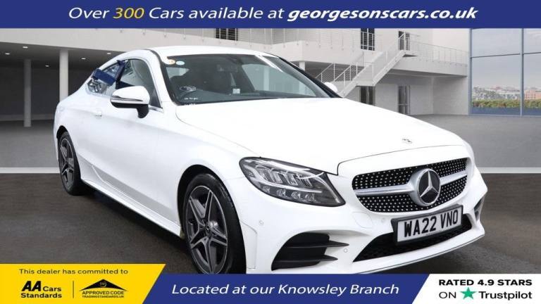 2022 Mercedes-Benz C Class 1.5 C200h MHEV AMG Line Edition Coupe 2dr Petrol Hybrid G-Tronic+ Euro...