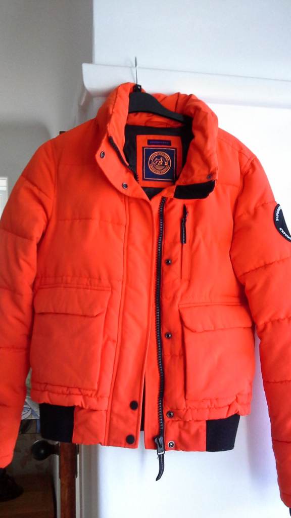 Superdry Bomber Jacket Size Small (size 8) REDUCED !