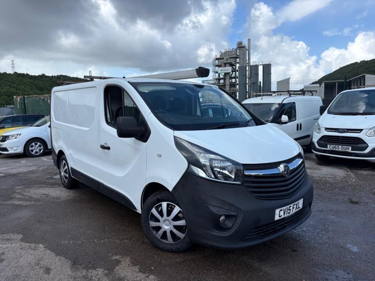 2015 Vauxhall Vivaro 2700 1.6CDTI - Only 58,000 Miles - (no vat) PANEL VAN Diesel Manual