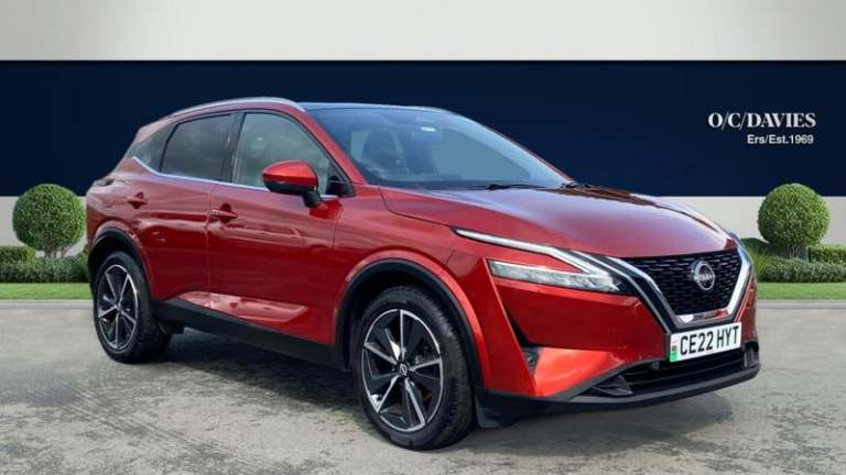 image for 2022 Nissan Qashqai 1.3 DiG-T MH Tekna 5dr HATCHBACK PETROL Manual