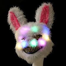 Led Rabbit Mask/New