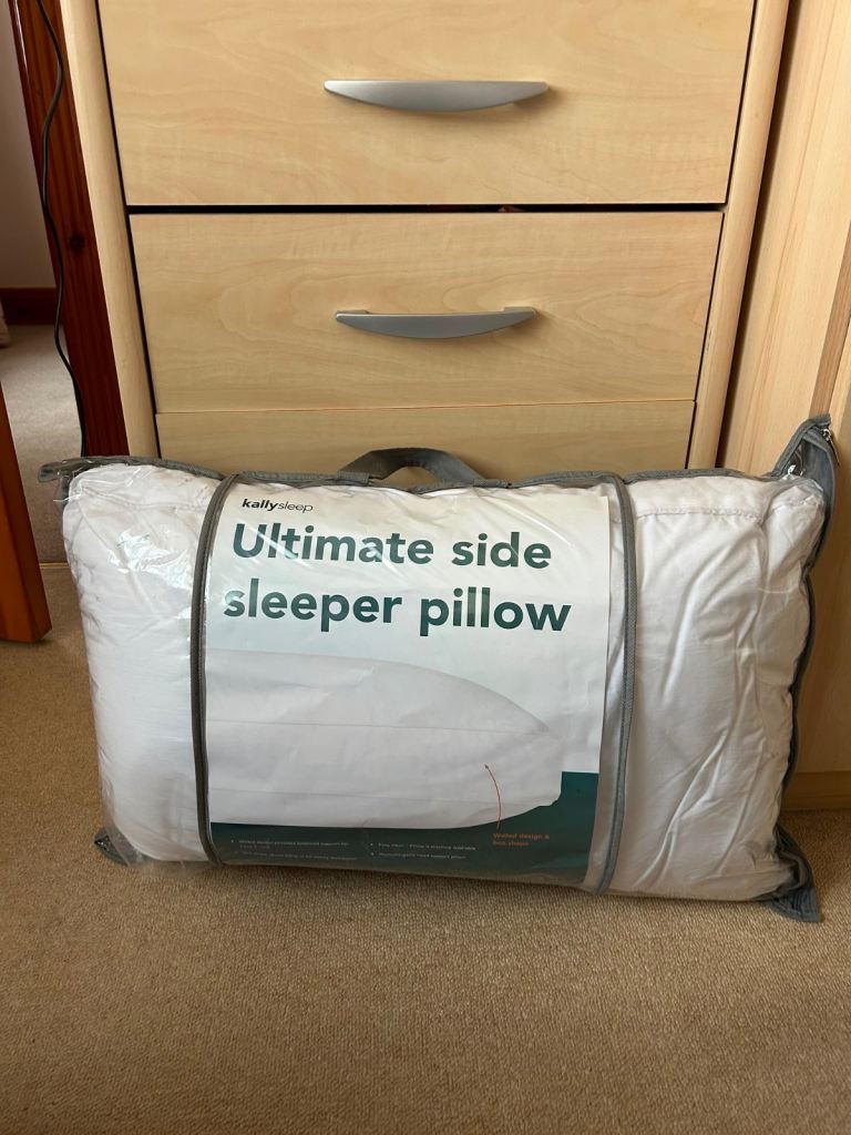 Kelly Sleep Ultimate Side Sleeper Pillow – New
