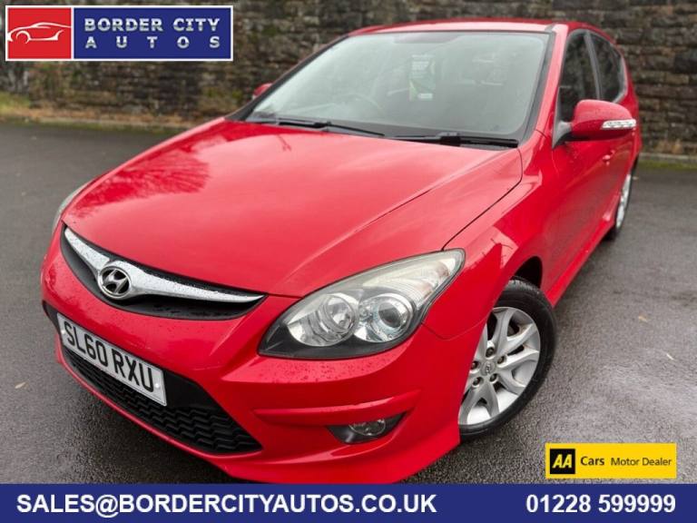 2010 Hyundai i30 1.6 Edition Hatchback 5dr Petrol Manual Euro 4 (124 bhp) Hatchback Petrol Manual