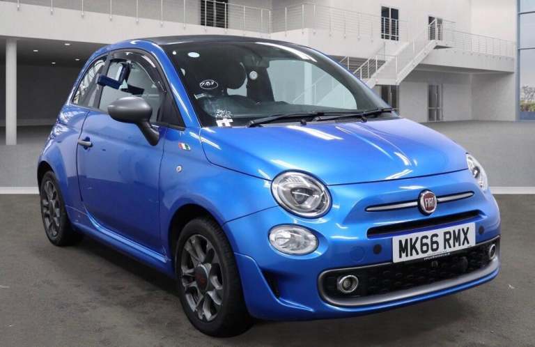 2016 Fiat 500 1.2 S 2dr CONVERTIBLE PETROL Manual