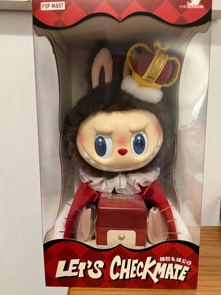 POP MART Let's Checkmate Labubu Figure - New in Box
