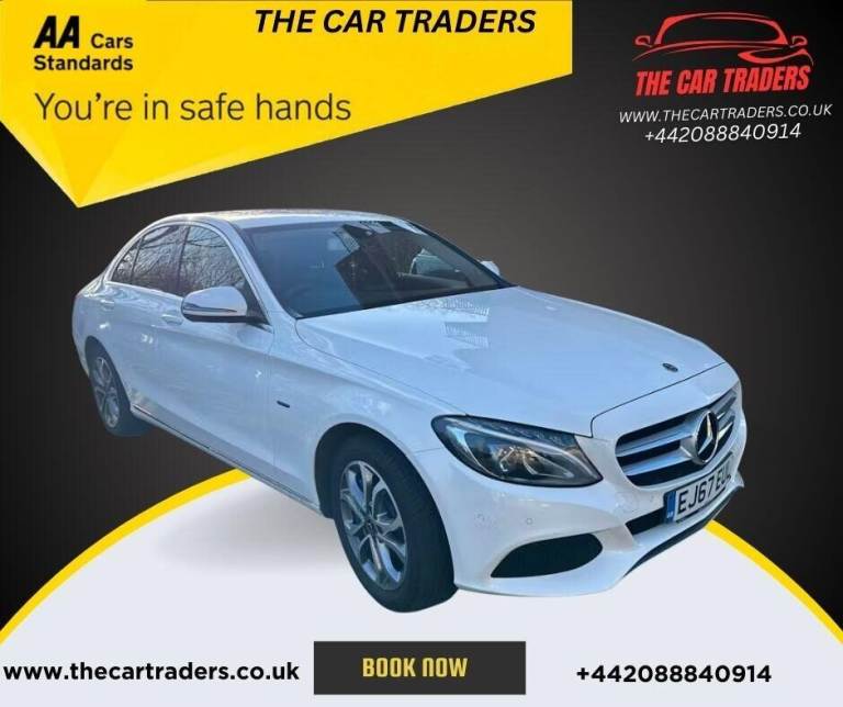2017 Mercedes-Benz C Class 2.0 C350e 6.4kWh Sport Saloon 4dr Petrol Plug-in Hybrid G-Tronic+ Euro...