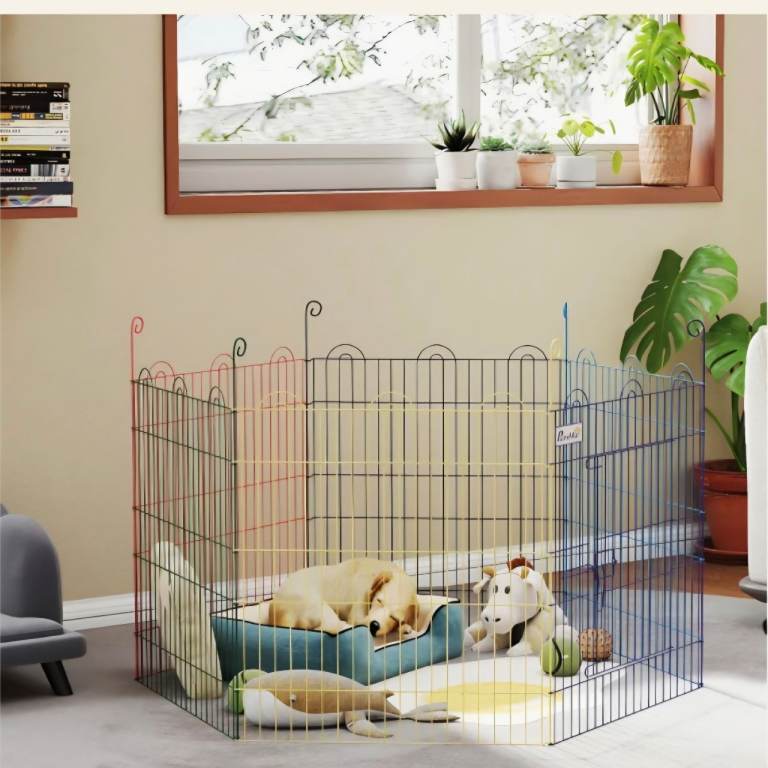 Pawhut pet playpen crate
