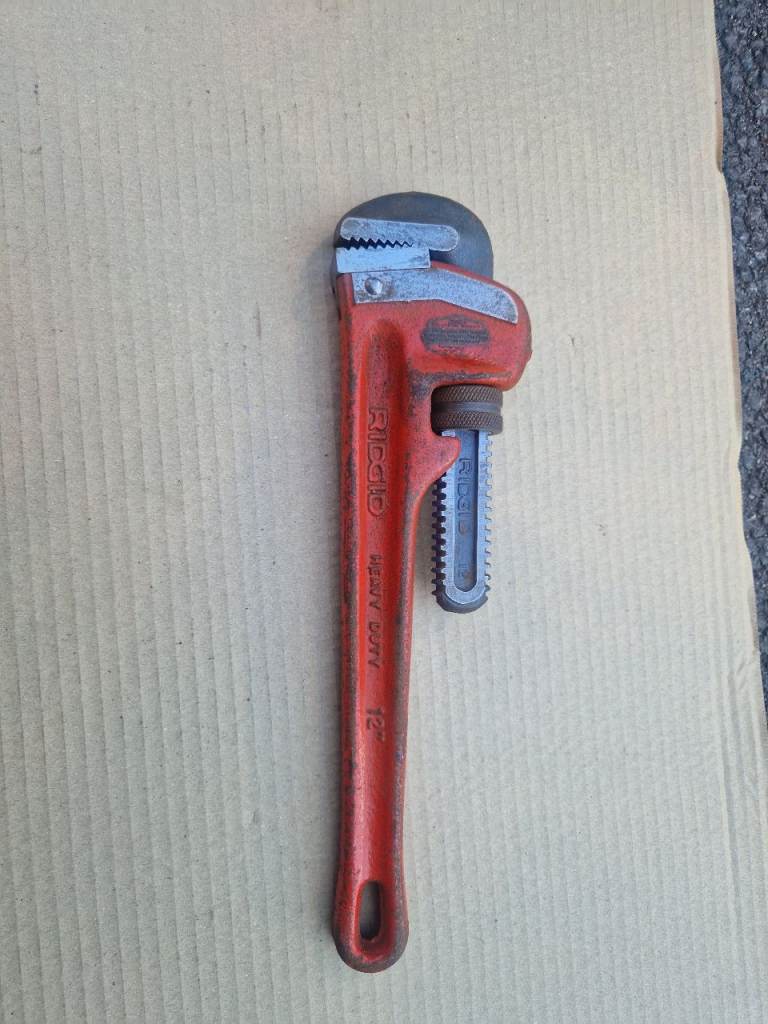 Ridgid 12" Heavy Duty Pipe Wrench