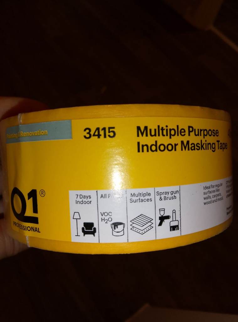 Q1 indoor masking tape 12 items bundle