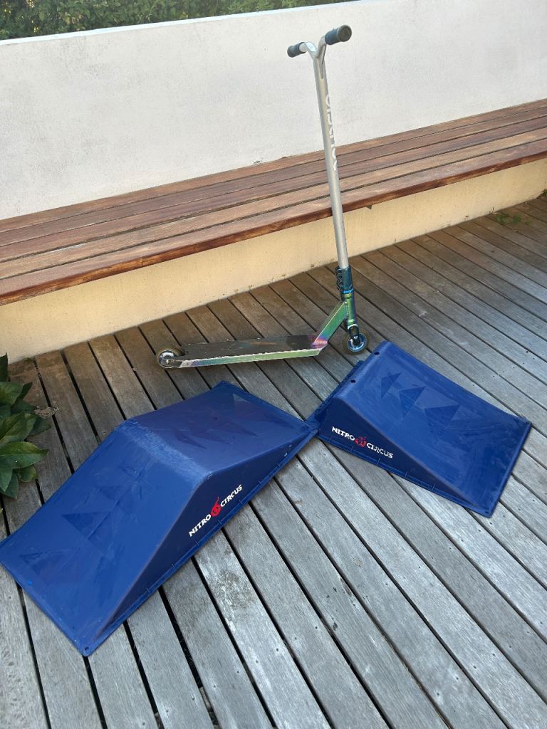 Custom made Scooter with Ramps