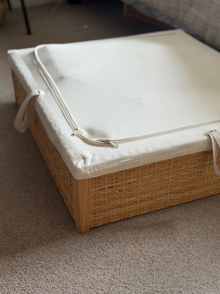 IKEA under bed storage basket x2