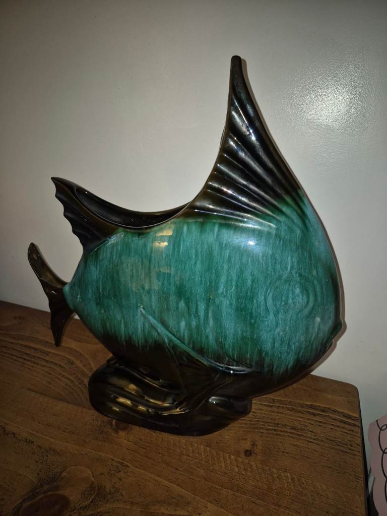 Blue mountain pottery fish.