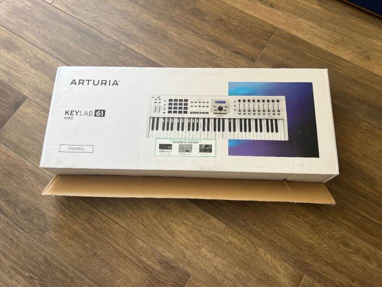 Arturia Keylab 61 MkII - White - Mint/Unused