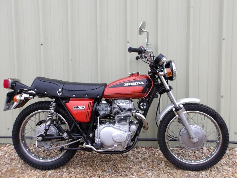 Honda CL360 Trail 1974 Classic Motorcycle, Tax & Mot Exempt * UK Delivery *