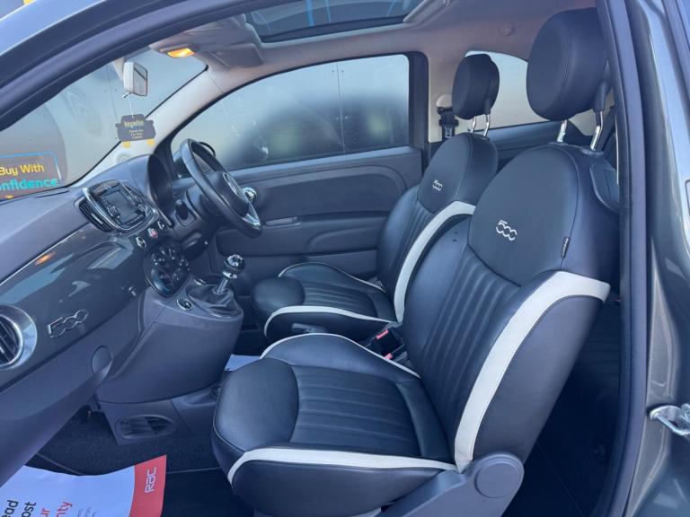  Fiat 500 1.2 Lounge Euro 6 (s/s) 3dr Petrol Manual