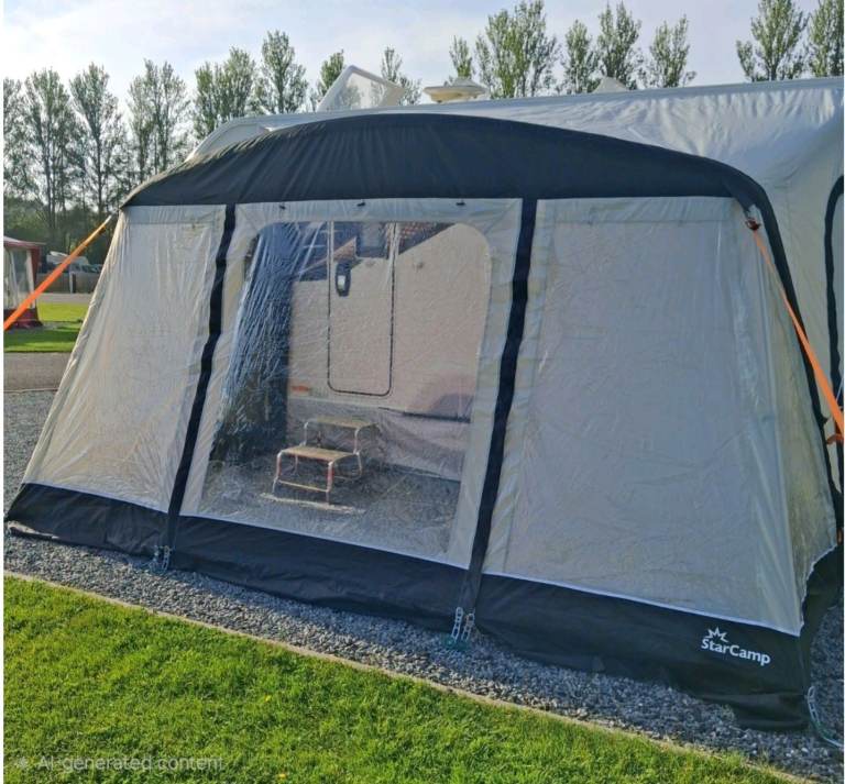Dorema Starcamp Quick'N'Easy 385 air porch with extras