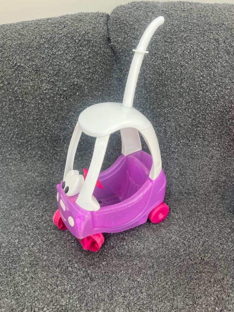 Baby Born Push Along Car & Trolley