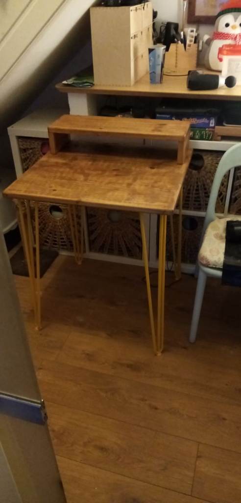 Original small oak desk