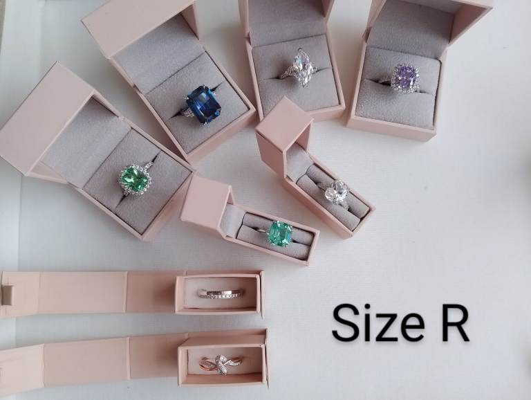 QVC Diamonique Rings - Assorted 