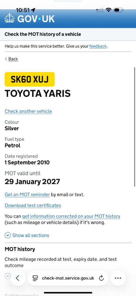 Toyota, YARIS, Hatchback, 2010, Manual, 1329 (cc), 5 doors