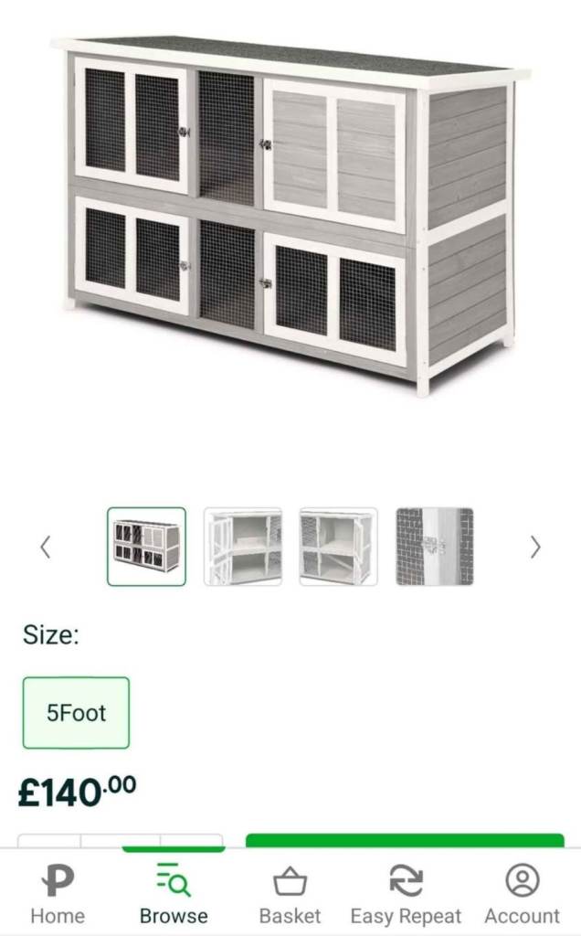 Rabbit hutch