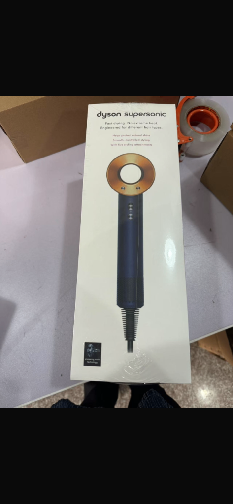 DYSON SUPERSONIC LIMITED EDITION! (blue gold)