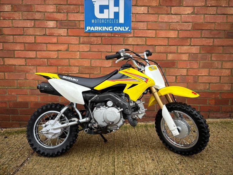 2012 SUZUKI DRZ70 KIDS MOTOCROSS BIKE - FAIR CONDITION SEMI AUTO 3 SPEED DR-Z 70