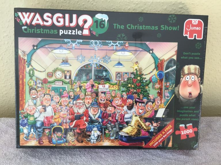 WASGIJ UNOPENED CHRISTMAS TWO PUZZLES IN ONE BOX