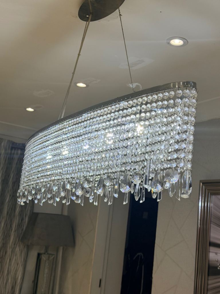 Modern ceiling crystal hanging chandelier 