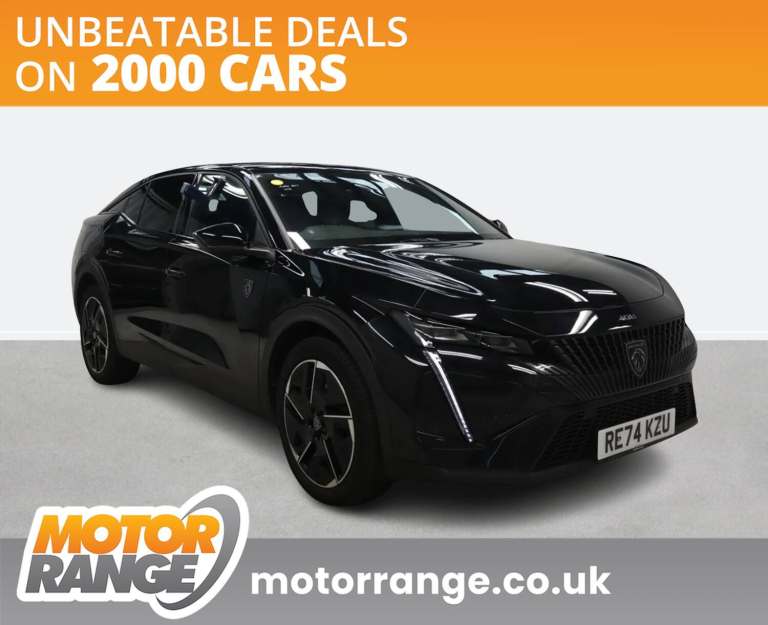 2024 Peugeot 408 1.2 PureTech GT 5dr EAT8 HATCHBACK PETROL Automatic