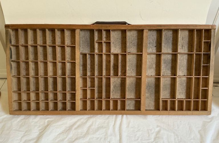 Vintage, Printers Tray