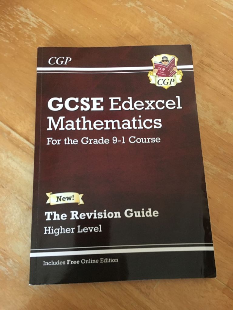 GCSE Edexcel Maths Revision Guide Higher Level 9-1 CGP