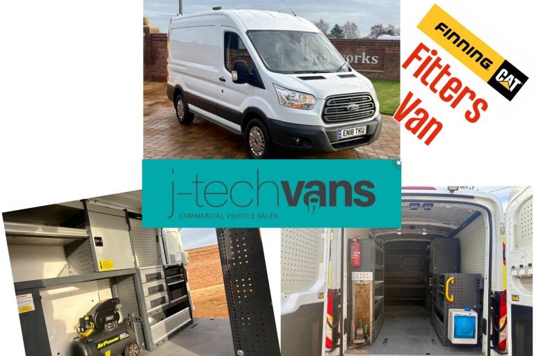 2018 Ford Transit 2.0 TDCi L2 H2 Mwb Van ***Workshop / Mechanic / Fitters Van***  PANEL VAN Diese...