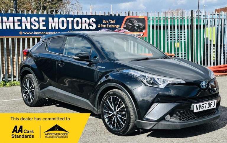 2018 Toyota C-HR 1.8 VVT-h Excel SUV 5dr Petrol Hybrid CVT Euro 6 (s/s) (122 ps) HATCHBACK Petrol...