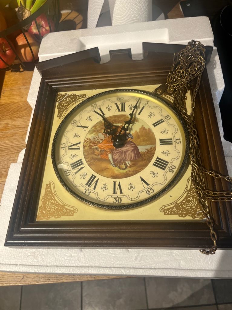 Vintage Schmeckenbecher Westminster Chiming Weight Driven Wall Clock