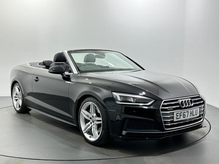 2017 Audi A5 Cabriolet 2.0 TFSI S line S Tronic quattro Euro 6 (s/s) 2dr CONVERTIBLE Petrol Autom...