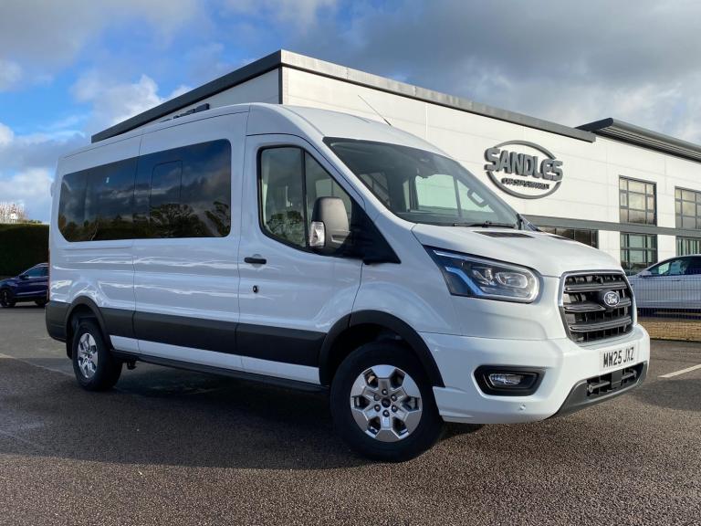 2025 Ford Transit 2.0 EcoBlue 165ps H2 14 Seater Limited [Nav] MINIBUS DIESEL Manual