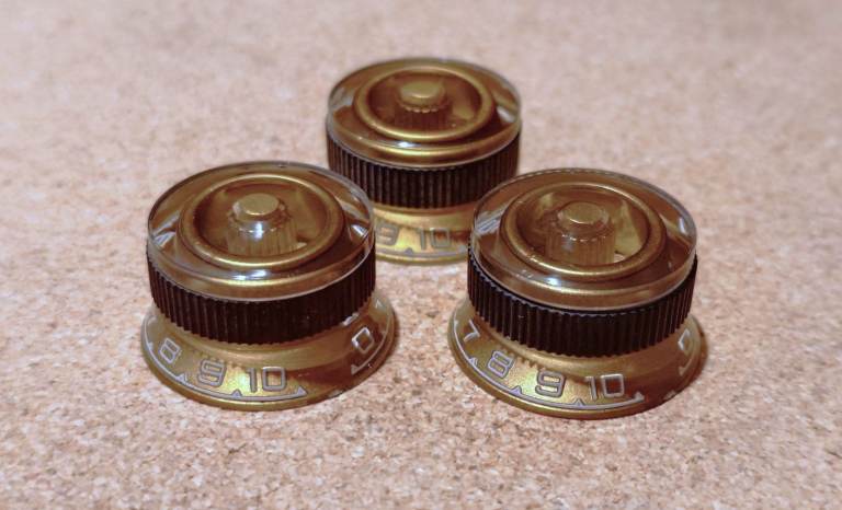 Ibanez Guitar & Bass Vintage Parts; Pt.3 Knobs: FAIR to MINT & AS NEW